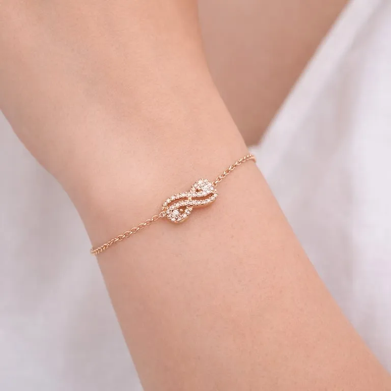 Guérin - Bracelet en or rose 18 carats et diamants sold by 58 Facettes product image thumbnail 2