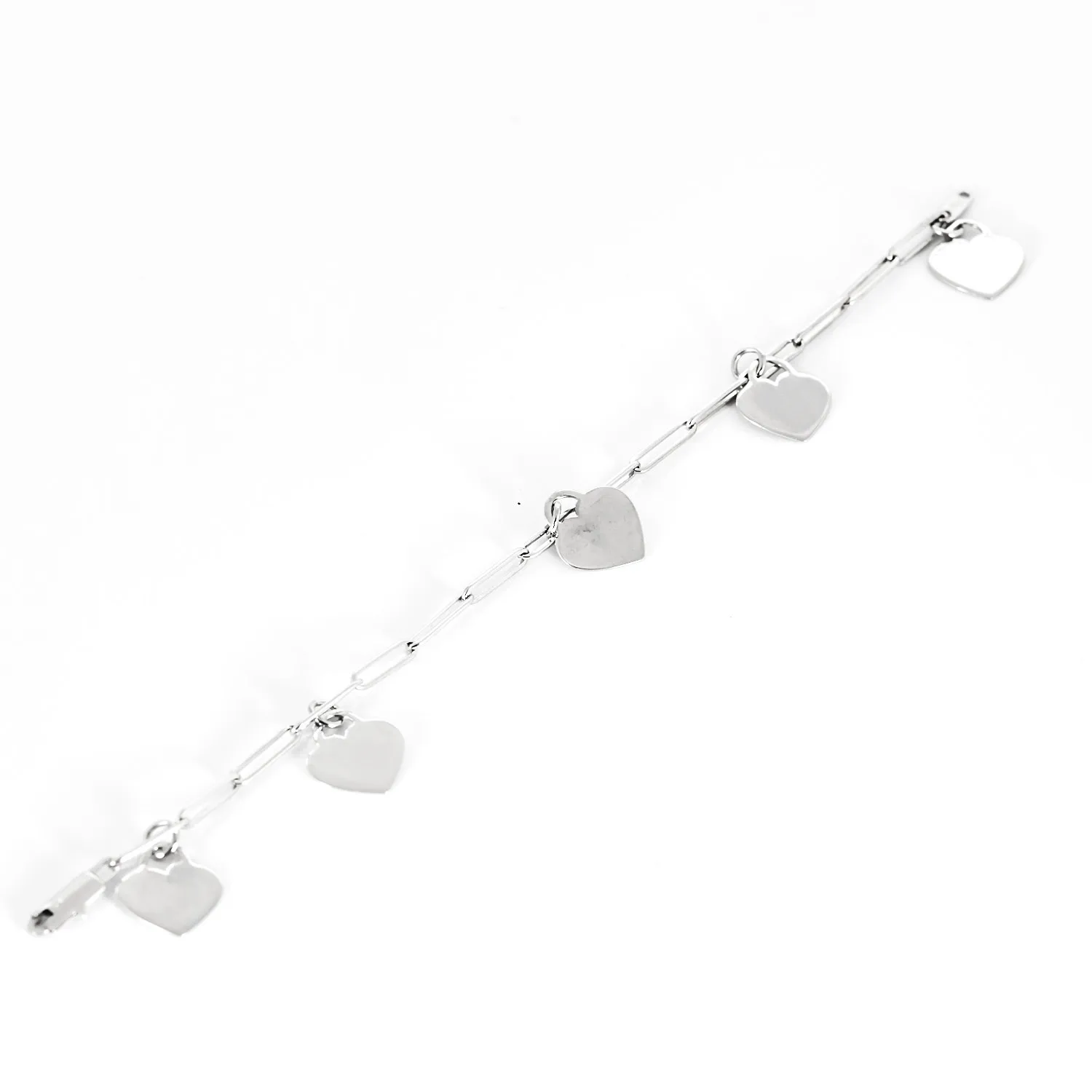 Dinh Van - Bracelet en or blanc et pampilles coeur sold by 58 Facettes product image thumbnail 3