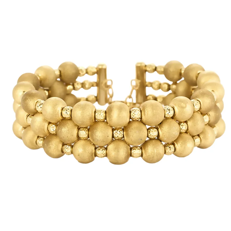 Bracelet en or jaune made by 58 Facettes