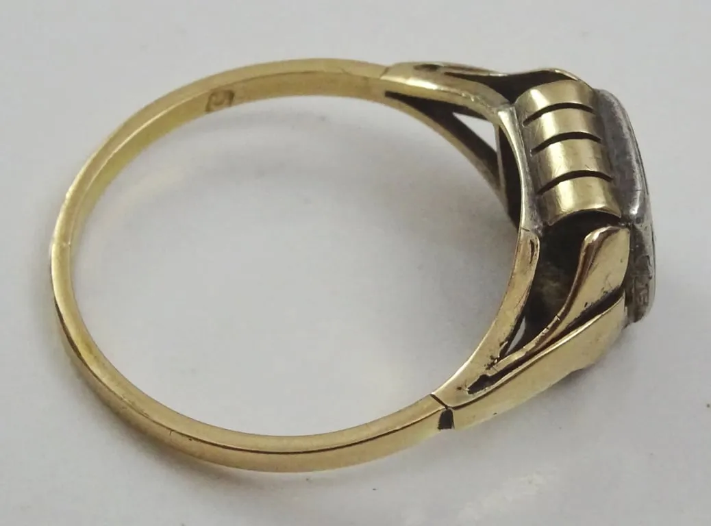 Bague vintage - Saphir 0,65 ct en or 14 carats sold by 58 Facettes product image thumbnail 3