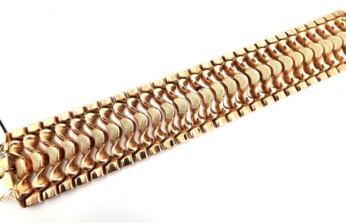 Bracelet en or jaune 18 ct massif sold by 58 Facettes product image thumbnail 4