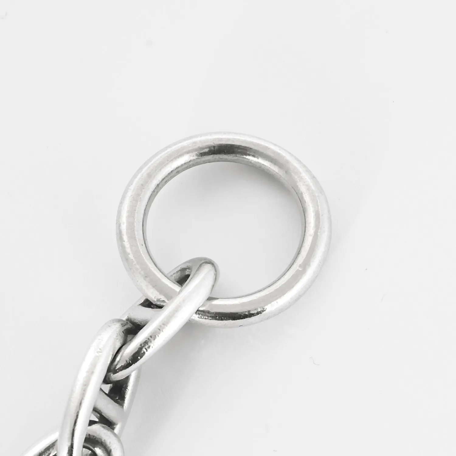 HERMES - Bracelet "Chaîne d'Ancre" Grand Modèle en argent sold by 58 Facettes product image thumbnail 5