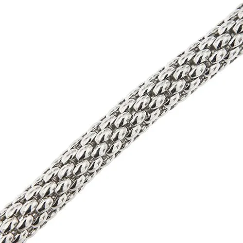 Fope Kaleida Flex-it - Bracelet maille popcorn en or blanc 18 ct sold by 58 Facettes product image thumbnail 3