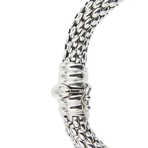 Fope Kaleida Flex-it - Bracelet maille popcorn en or blanc 18 ct sold by 58 Facettes product image thumbnail 4