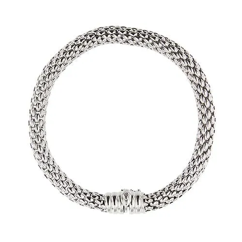 Fope Kaleida Flex-it - Bracelet maille popcorn en or blanc 18 ct sold by 58 Facettes