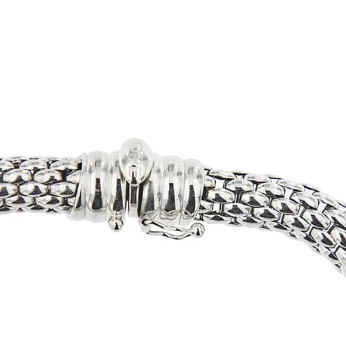 Fope Kaleida Flex-it - Bracelet maille popcorn en or blanc 18 ct sold by 58 Facettes product image thumbnail 5