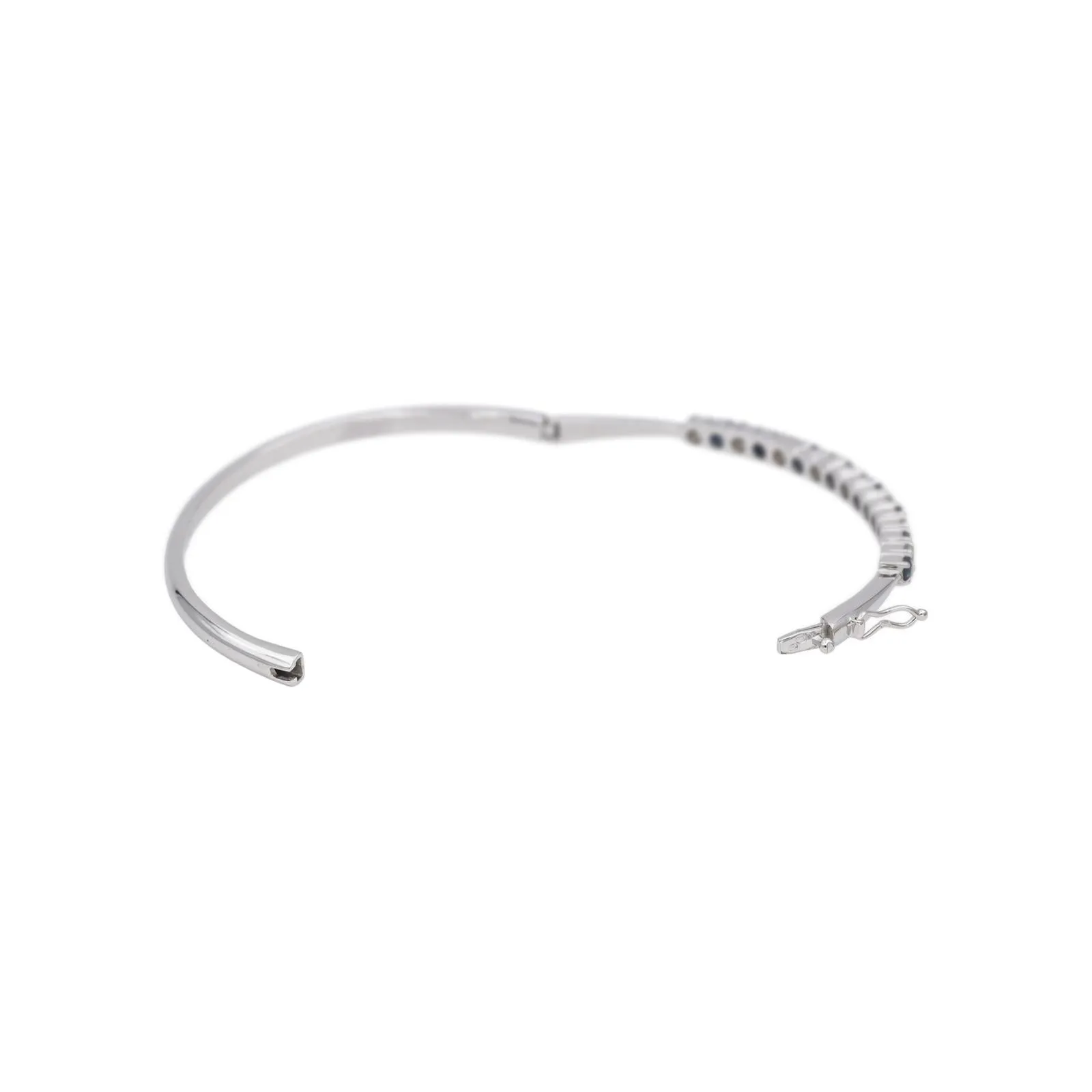 Bracelet Or blanc Diamant, Saphir sold by 58 Facettes product image thumbnail 5