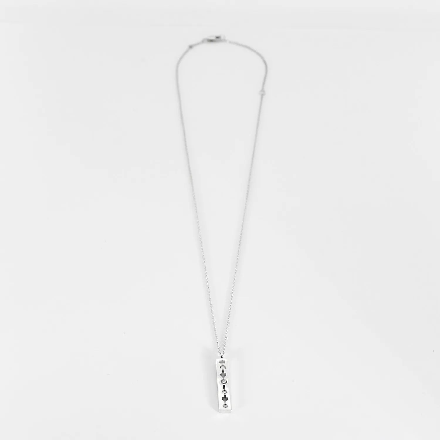 DINH VAN - PULSE - Collier et Pendentif en or gris et diamants sold by 58 Facettes product image thumbnail 3