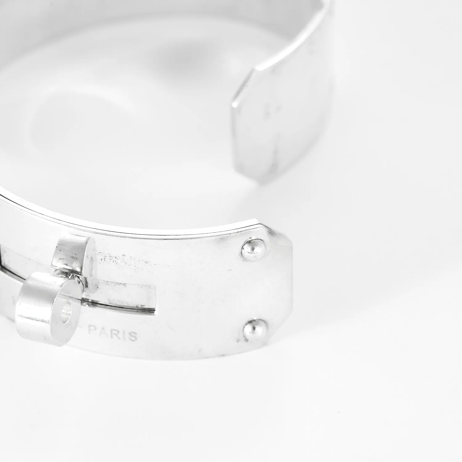HERMES - Eclipse - Bracelet manchette en argent sold by 58 Facettes product image thumbnail 5