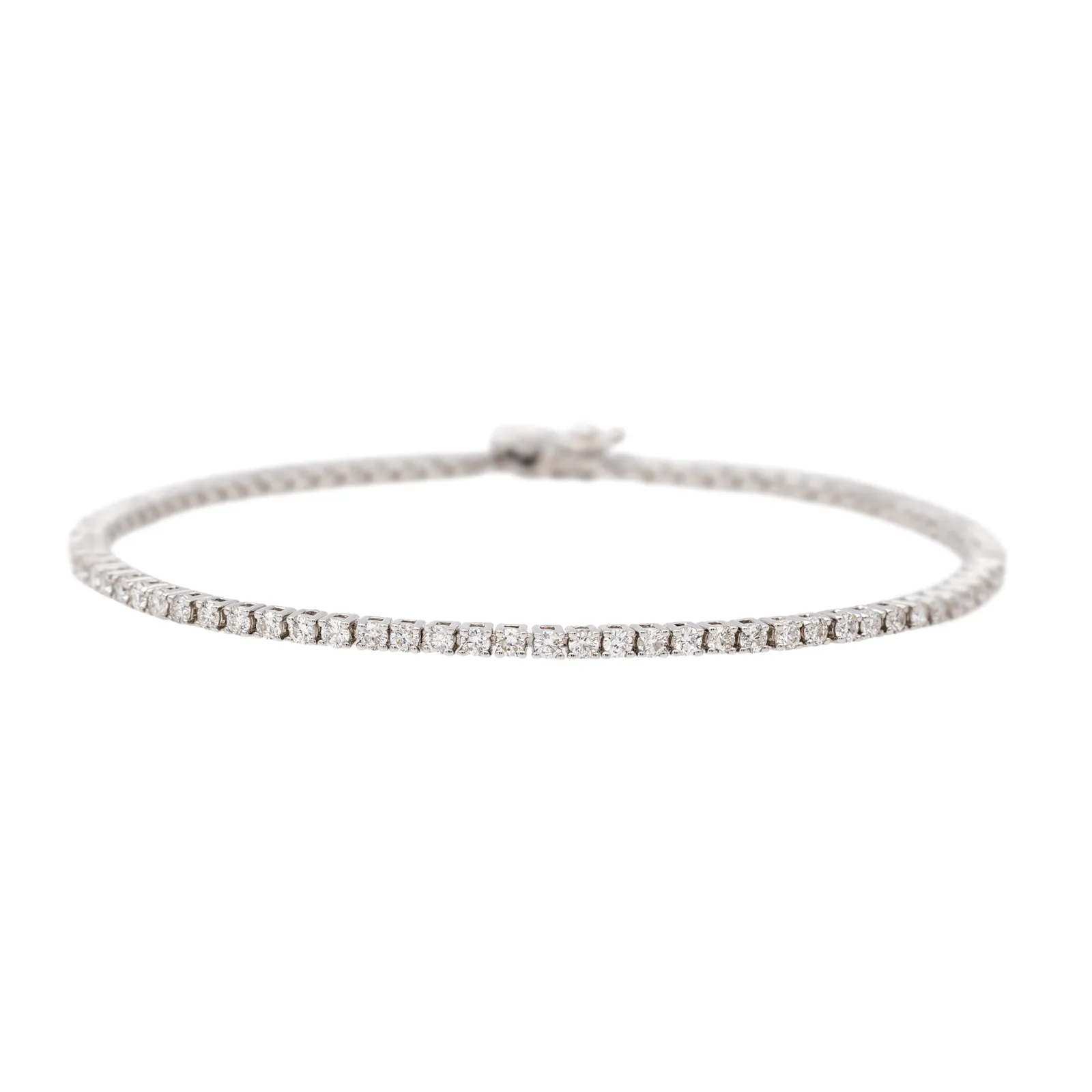 Bracelet Ligne Or blanc Diamant sold by 58 Facettes product image thumbnail 3