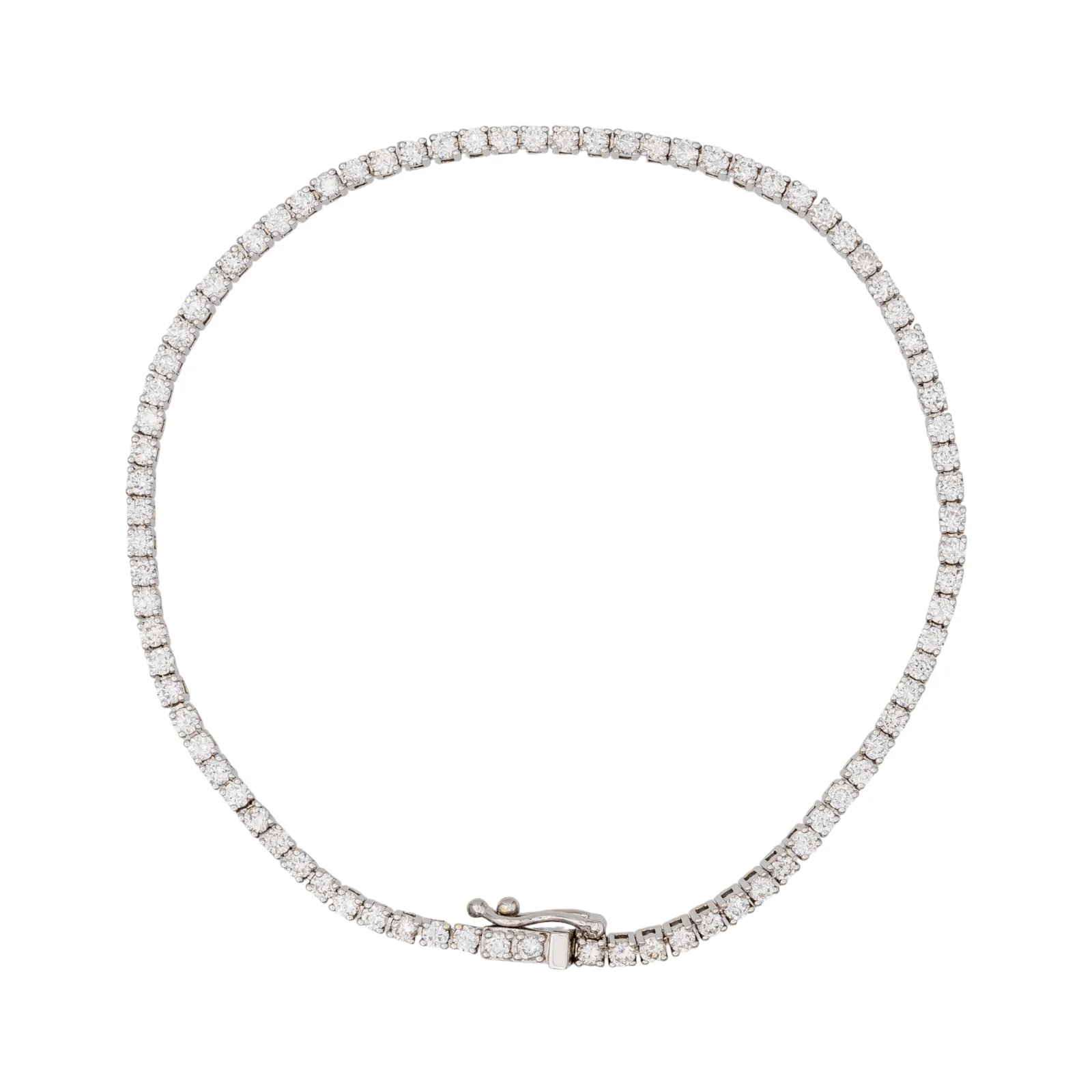 Bracelet Ligne Or blanc Diamant sold by 58 Facettes