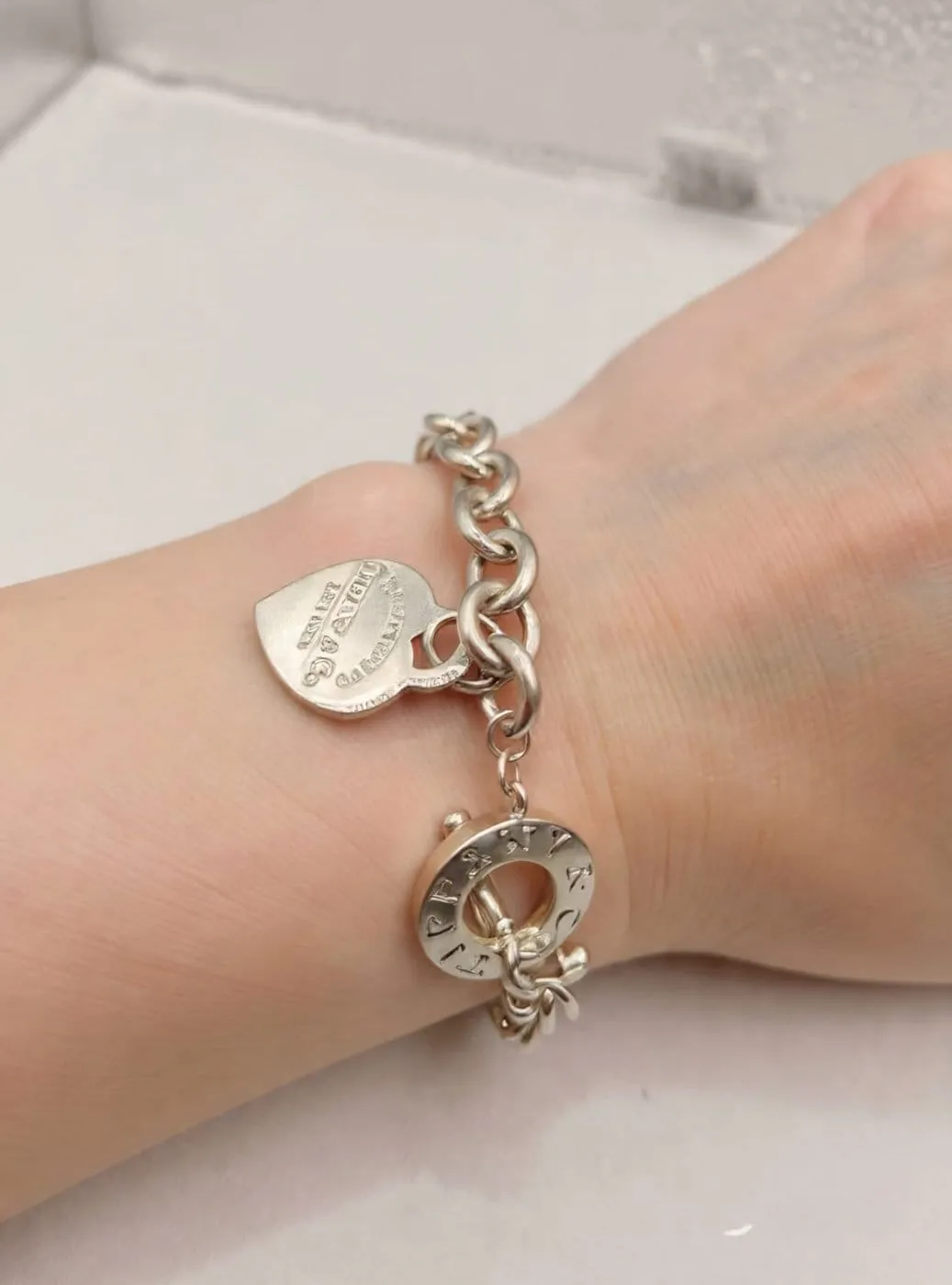 Tiffany - Bracelet Return to Tiffany Heart Tag en argent 925 sold by 58 Facettes product image thumbnail 2