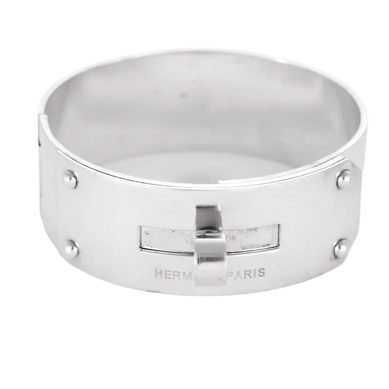 HERMÈS - Kelly - Bracelet en argent made by 58 Facettes