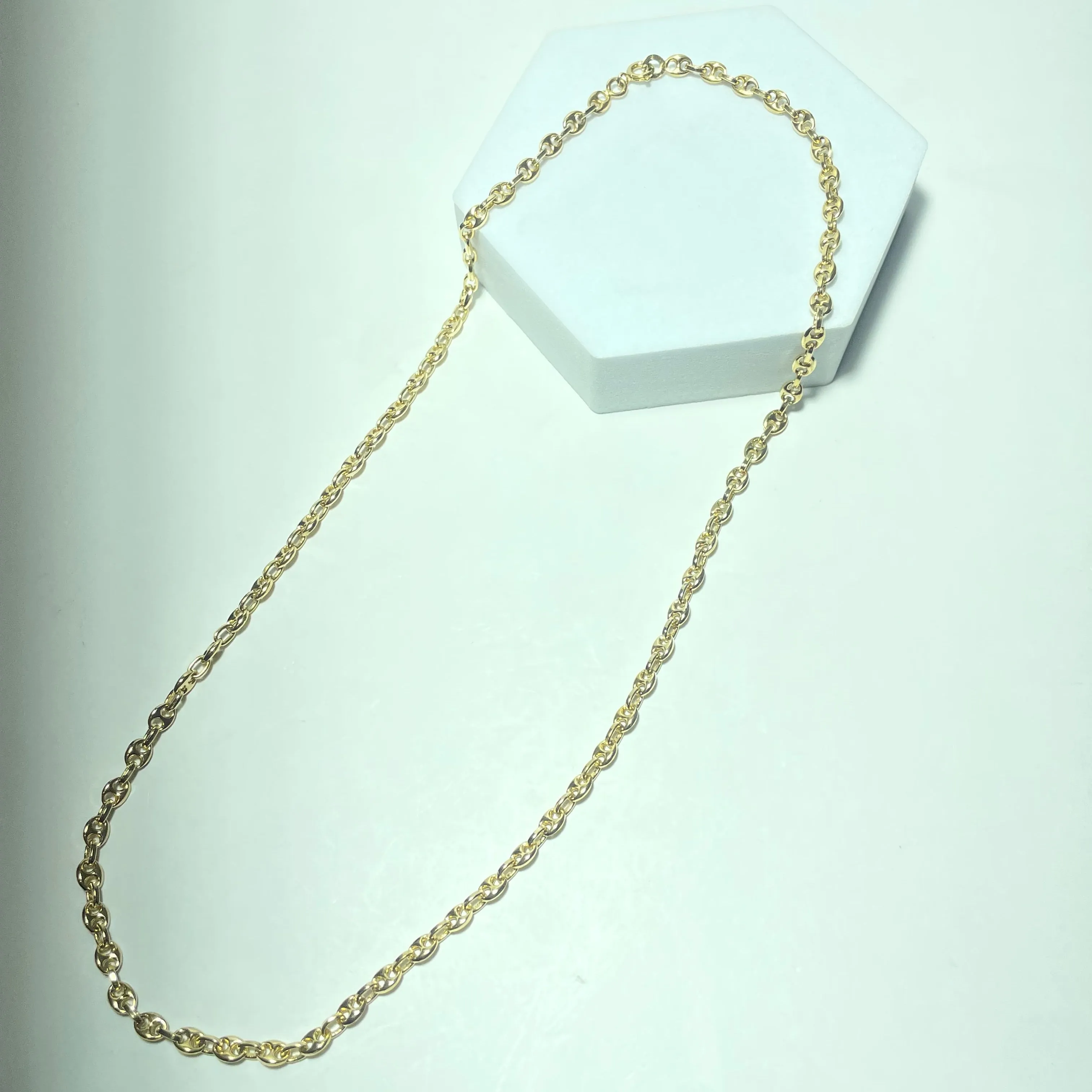 Collier graine de café en or 18 carats sold by 58 Facettes product image thumbnail 3