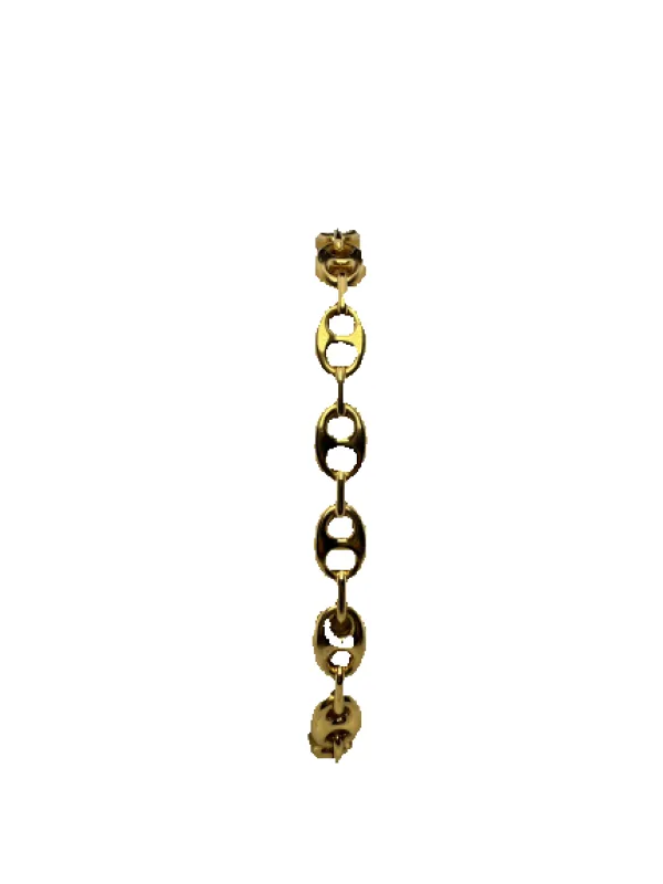 Bracelet graine de café (gourmette) en or jaune 18 carats made by 58 Facettes