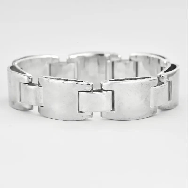 Hermès - Bracelet articulé en argent made by 58 Facettes
