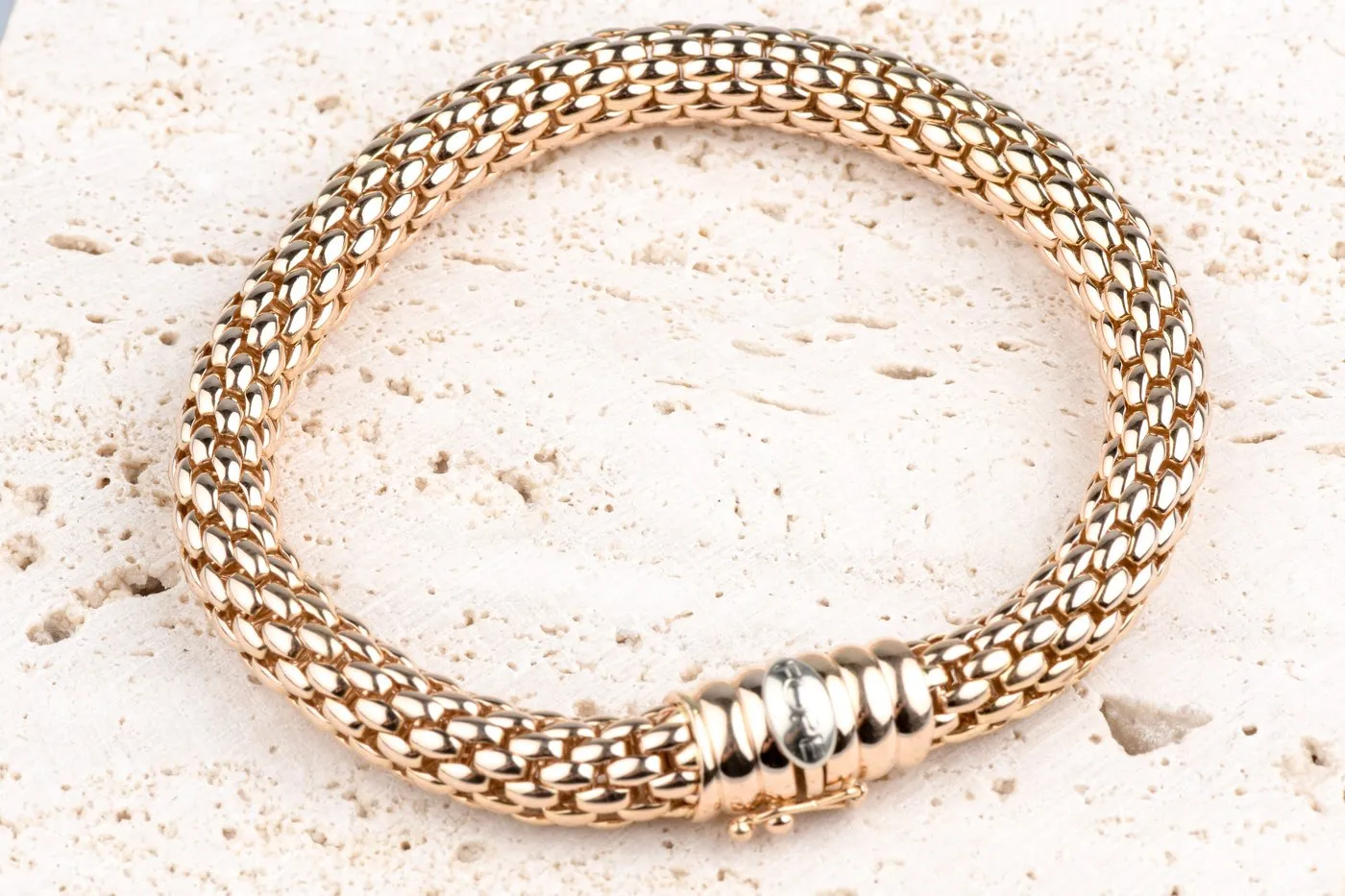 Fope - Bracelet souple en or jaune 18 carats sold by 58 Facettes product image thumbnail 2