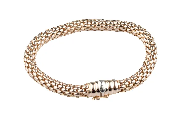 Fope - Bracelet souple en or jaune 18 carats sold by 58 Facettes