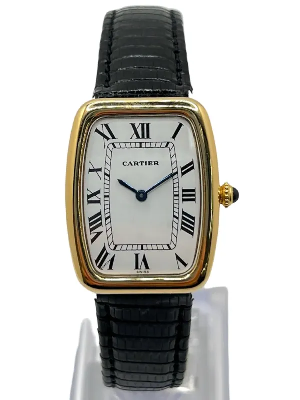 Cartier Fabergé - Montre Grand Modèle en or jaune 18K made by 58 Facettes