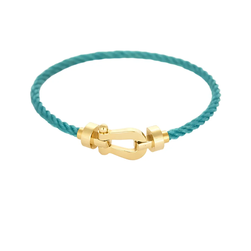 FRED - Force 10 - Bracelet or jaune et acier sold by 58 Facettes