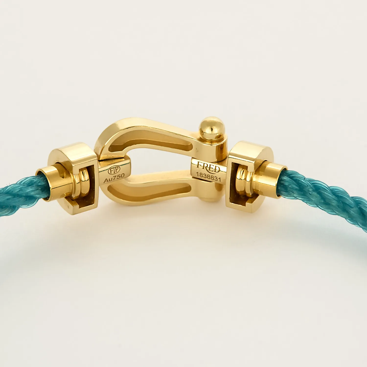 FRED - Force 10 - Bracelet or jaune et acier sold by 58 Facettes product image thumbnail 5
