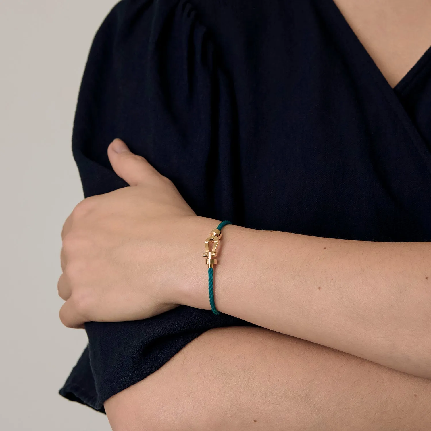 FRED - Force 10 - Bracelet or jaune et acier sold by 58 Facettes product image thumbnail 2