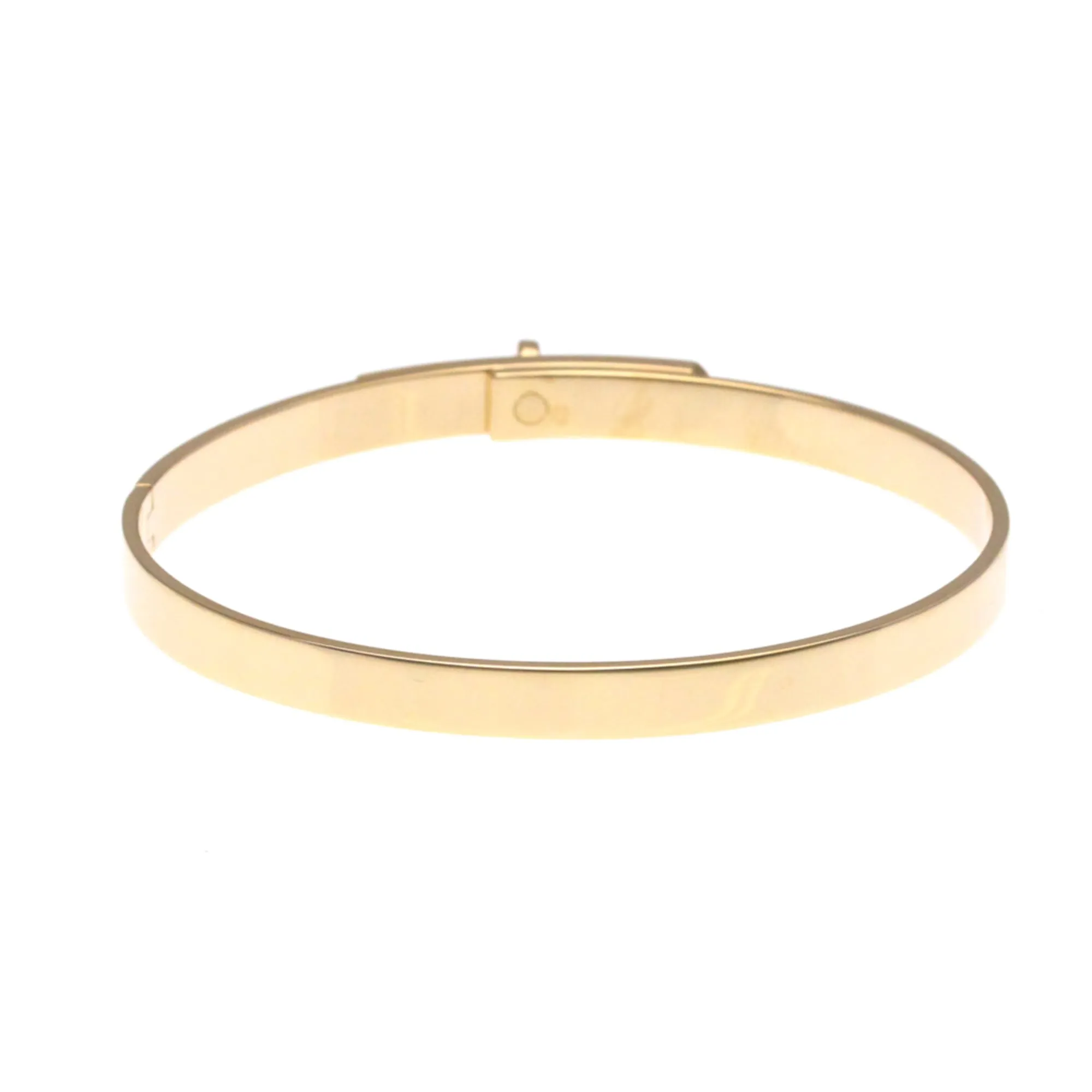 Hermès Kelly - Bracelet en or rose 18K et diamants pavés sold by 58 Facettes product image thumbnail 3