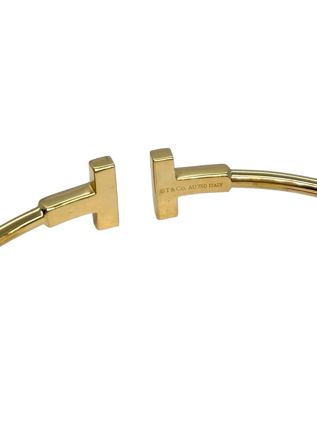 Tiffany & Co Tiffany T Wire - Bracelet en or jaune 18K sold by 58 Facettes product image thumbnail 4