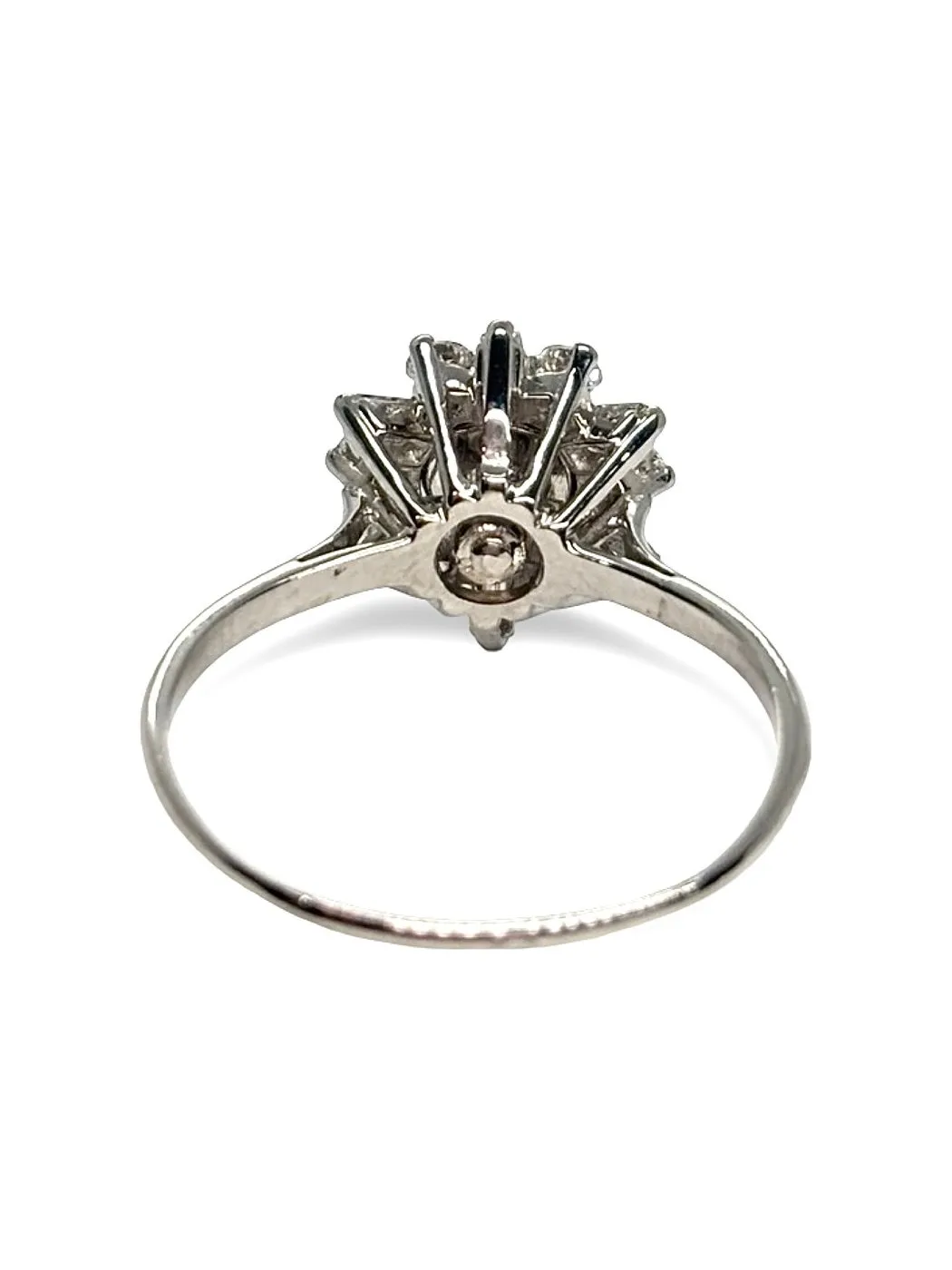 Bague en or blanc 18K sertie de diamants 0,80 ct sold by 58 Facettes product image thumbnail 5