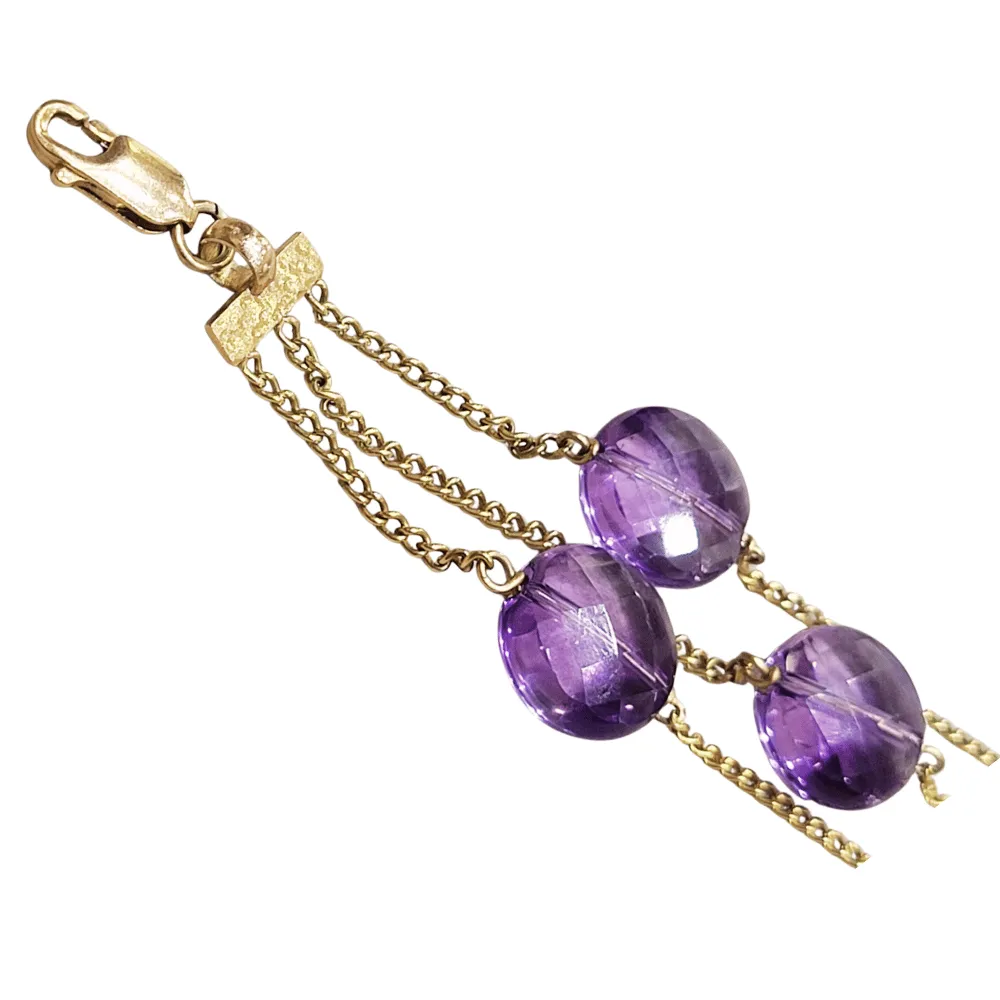 Bracelet - Améthystes en or jaune 18k sold by 58 Facettes product image thumbnail 5