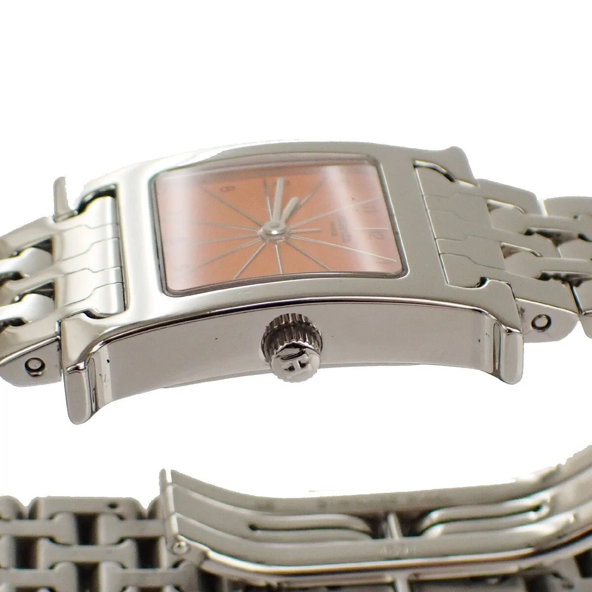 Hermès Heure H - Montre quartz en acier inoxydable sold by 58 Facettes product image thumbnail 4