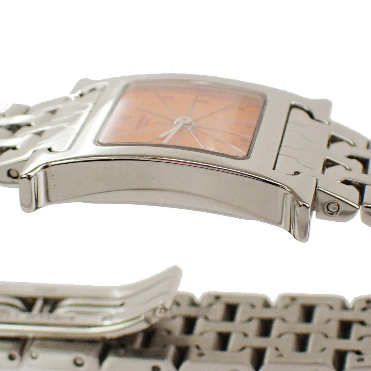 Hermès Heure H - Montre quartz en acier inoxydable sold by 58 Facettes product image thumbnail 5
