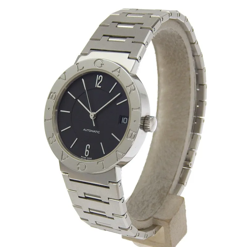 Bvlgari Bvlgari - Montre automatique en acier inoxydable made by 58 Facettes