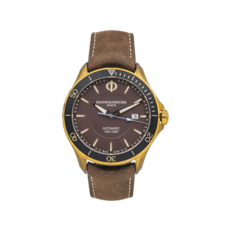 Baume & Mercier Montre Clifton Bronze made by 58 Facettes