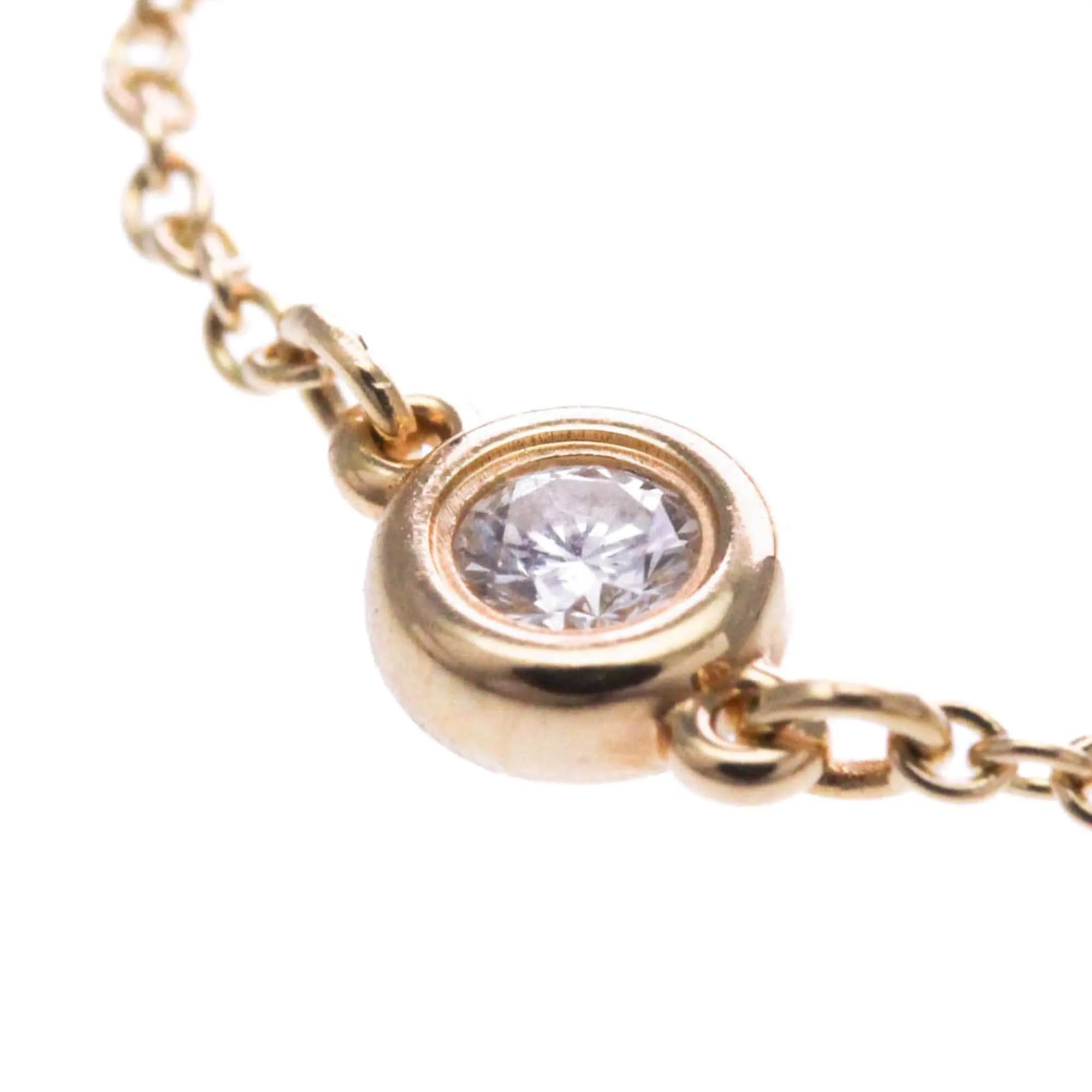 Tiffany & Co. Elsa Peretti Diamonds by the Yard - Bracelet en or rose 18k avec diamant sold by 58 Facettes product image thumbnail 4