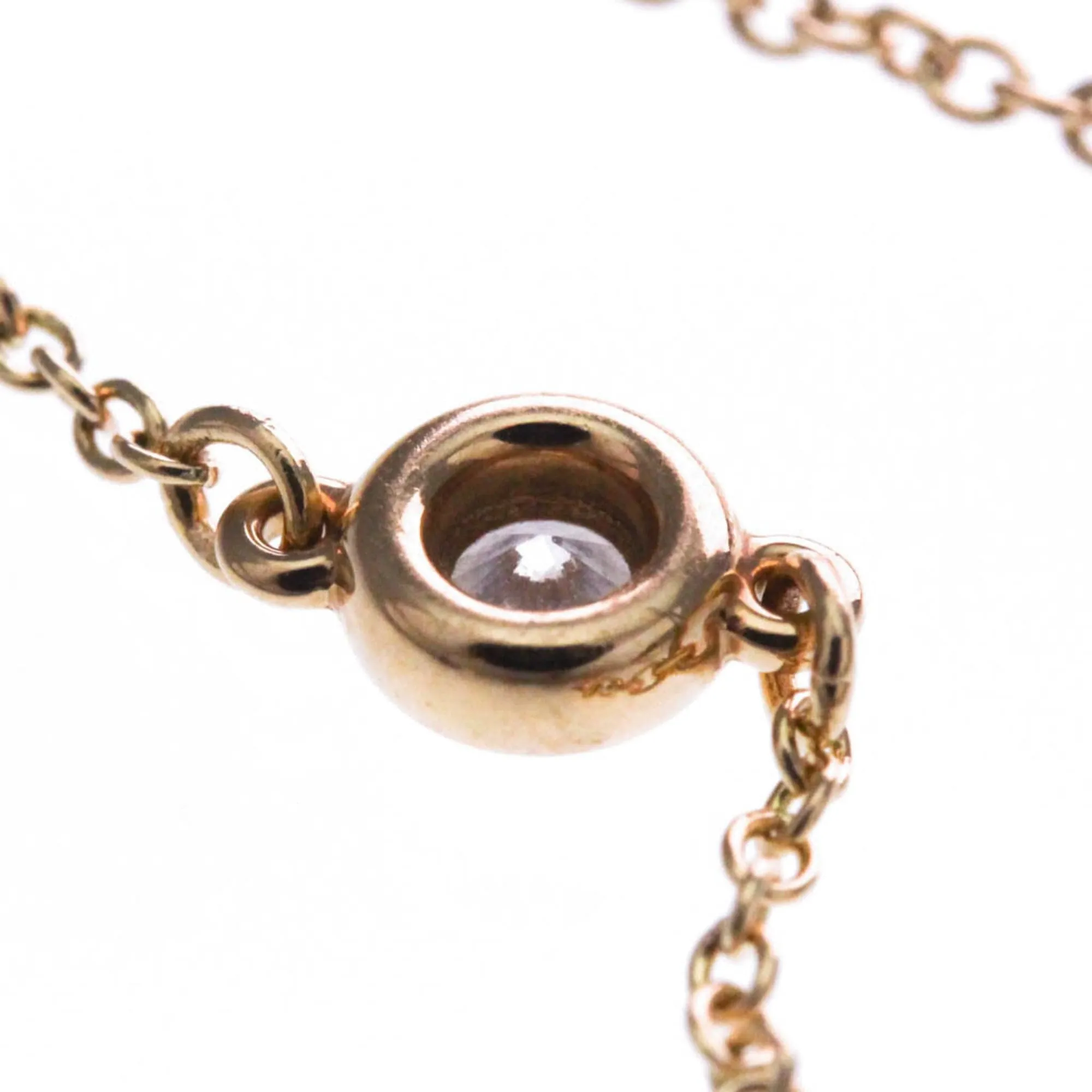 Tiffany & Co. Elsa Peretti Diamonds by the Yard - Bracelet en or rose 18k avec diamant sold by 58 Facettes product image thumbnail 5