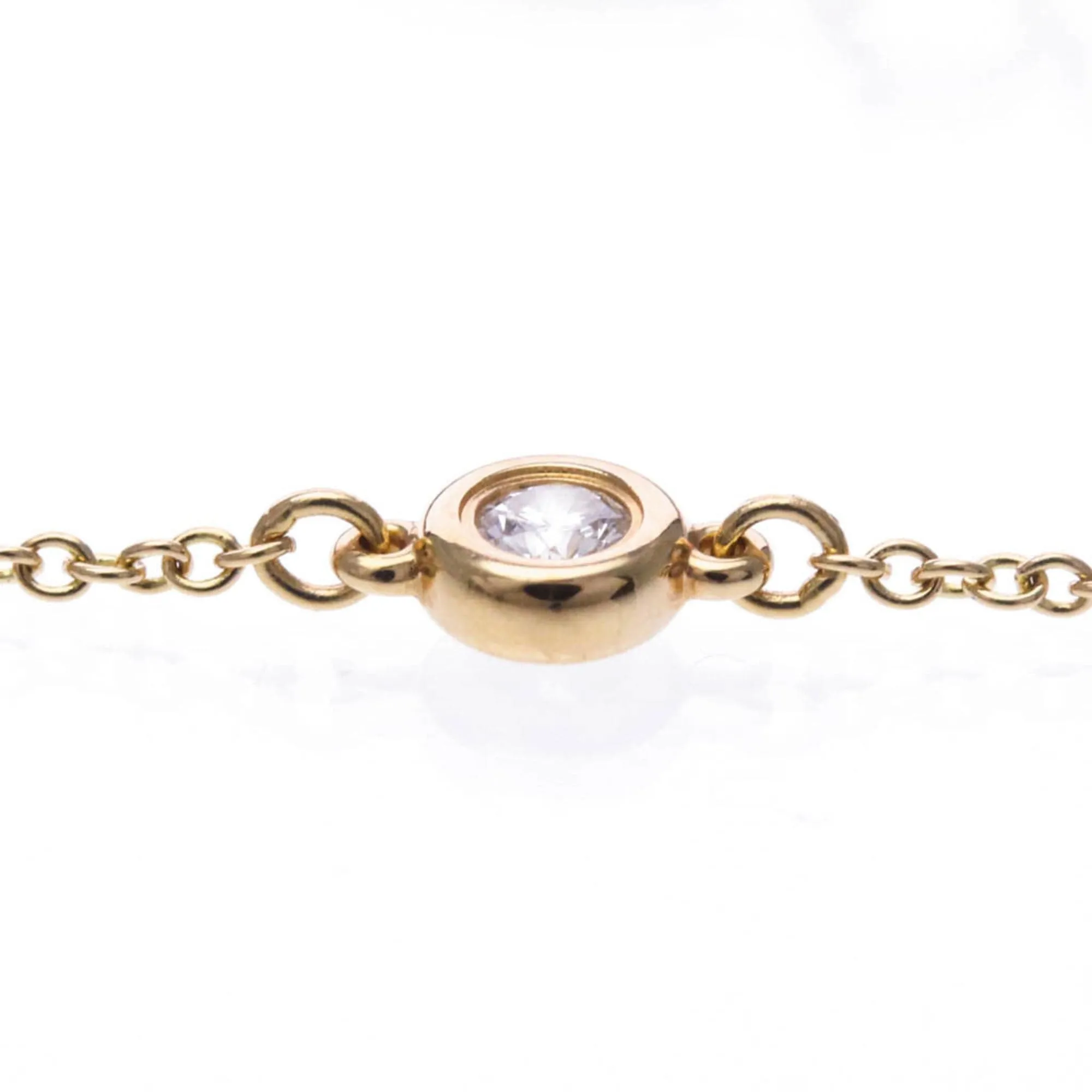 Tiffany & Co. Elsa Peretti Diamonds by the Yard - Bracelet en or rose 18k avec diamant sold by 58 Facettes product image thumbnail 2
