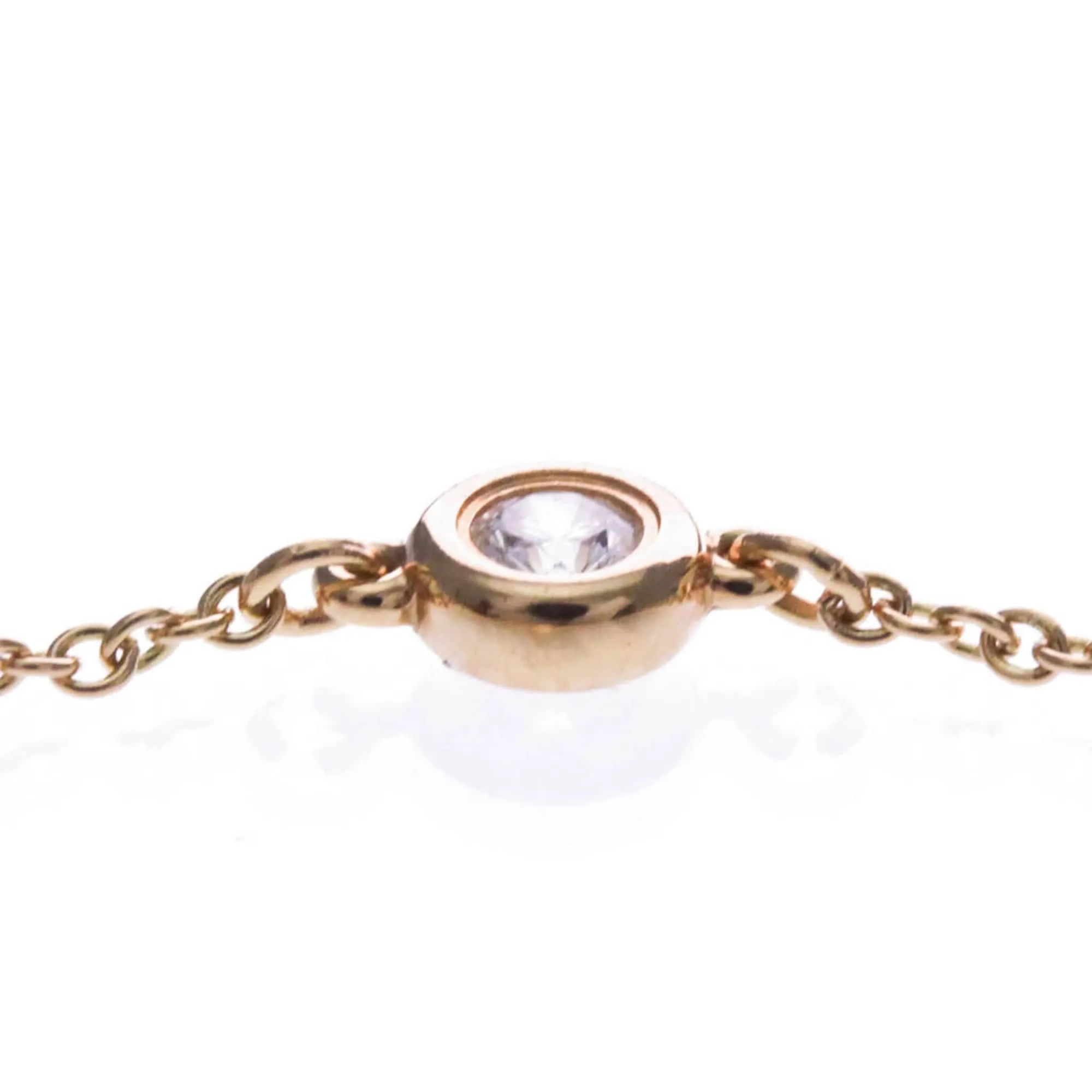 Tiffany & Co. Elsa Peretti Diamonds by the Yard - Bracelet en or rose 18k avec diamant sold by 58 Facettes product image thumbnail 3
