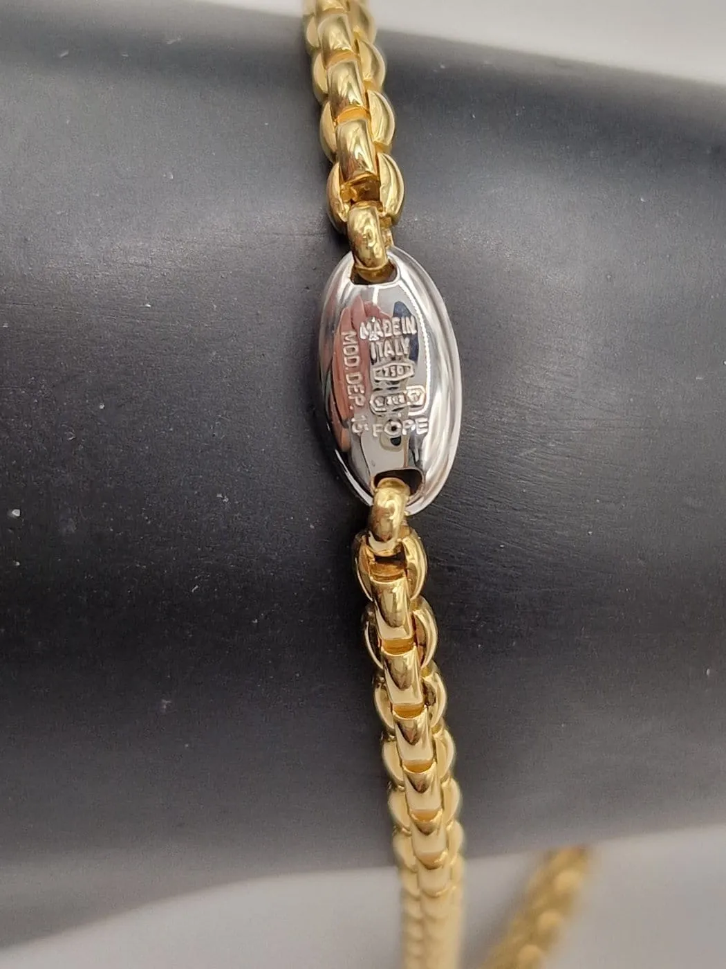 FOPE - Bracelet en or jaune 18 ct et diamants sold by 58 Facettes product image thumbnail 4