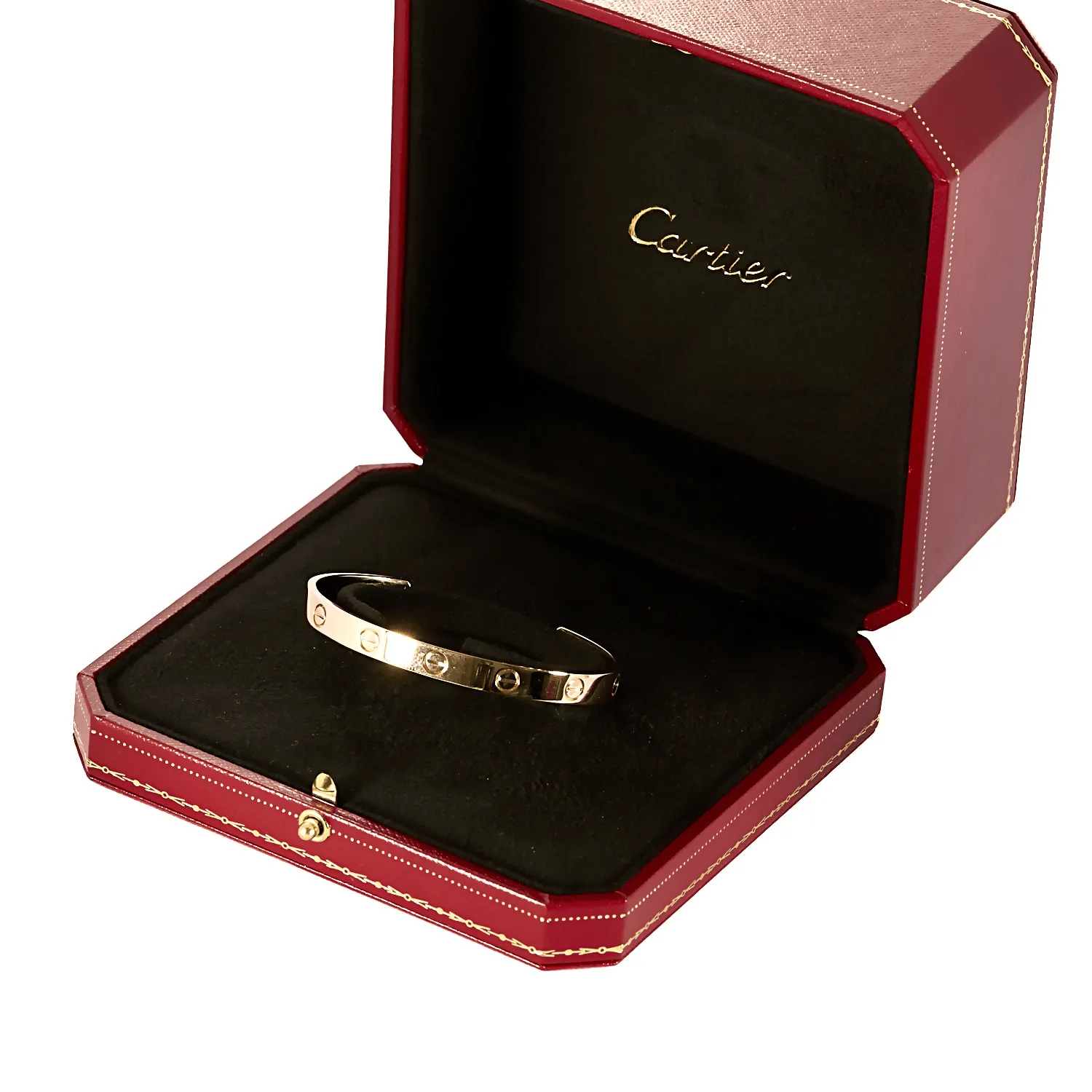 CARTIER - Love - Bracelet en or rose ouvert sold by 58 Facettes product image thumbnail 3