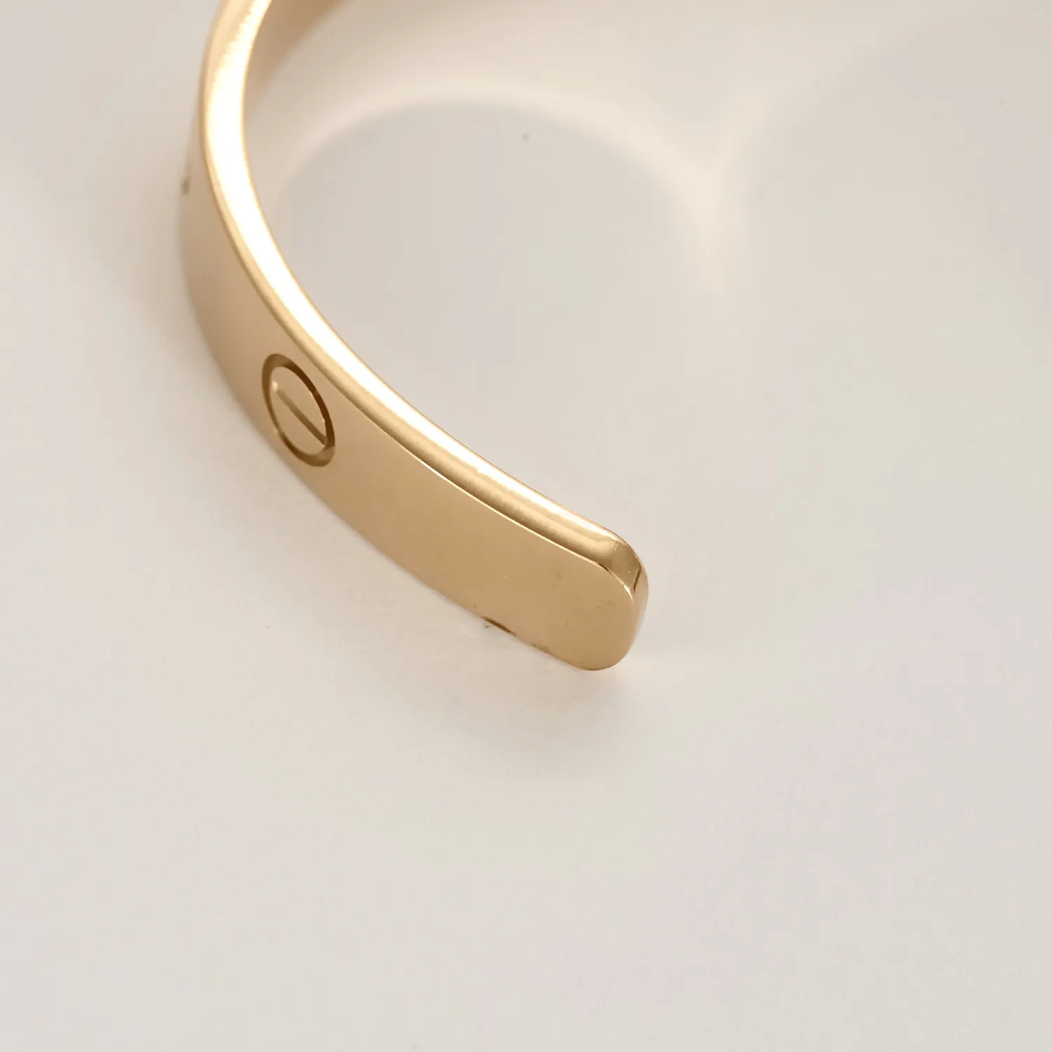 CARTIER - Love - Bracelet en or rose ouvert sold by 58 Facettes product image thumbnail 4