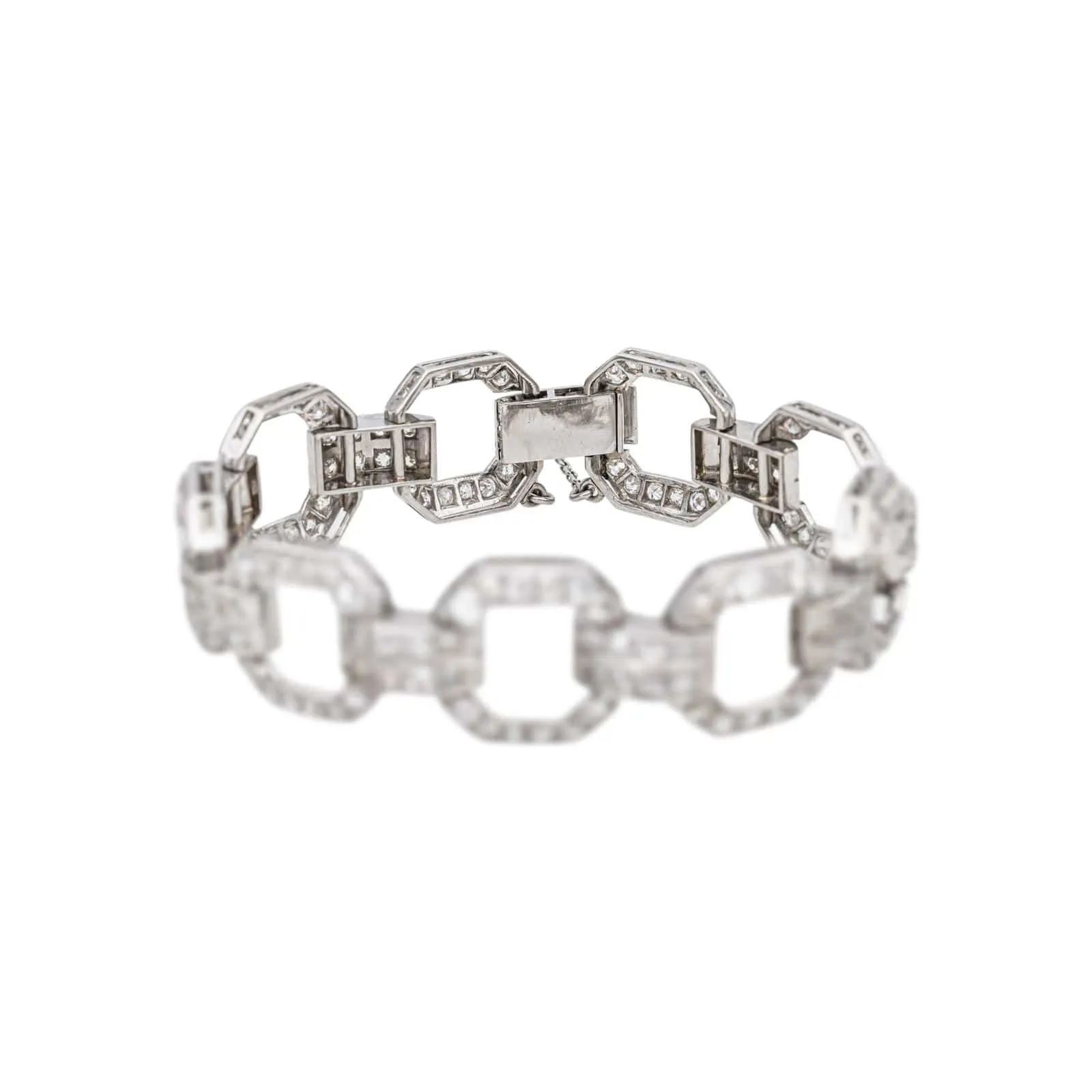Bracelet Art déco Platine Diamant sold by 58 Facettes product image thumbnail 3