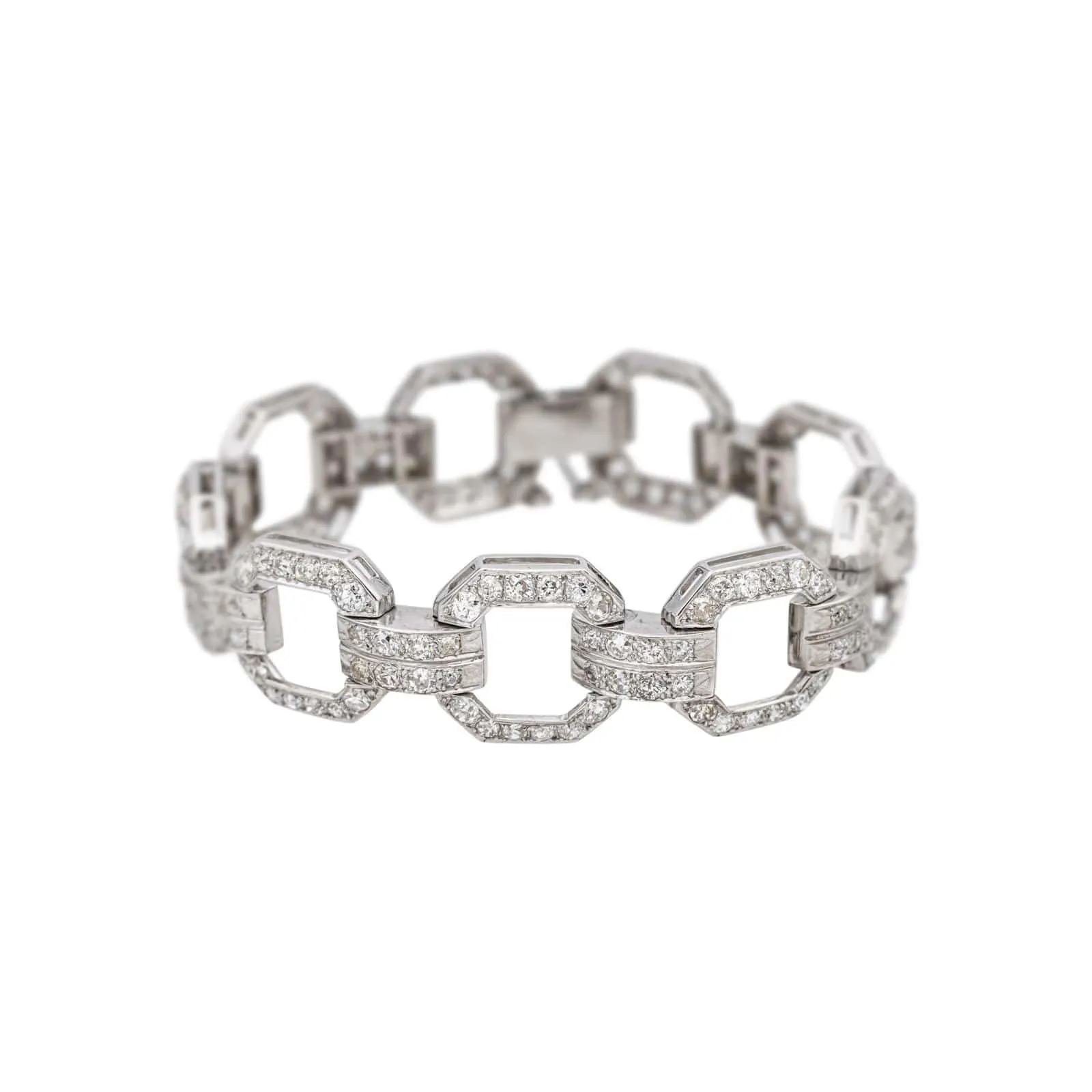 Bracelet Art déco Platine Diamant sold by 58 Facettes
