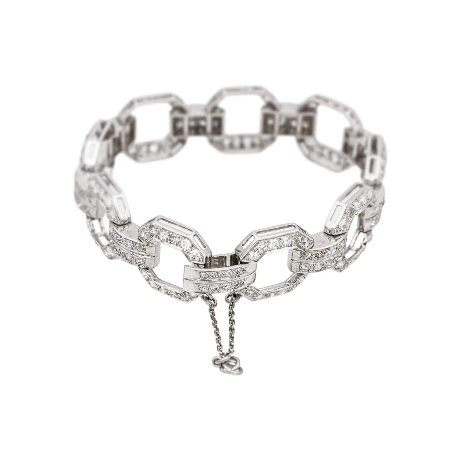 Bracelet Art déco Platine Diamant sold by 58 Facettes product image thumbnail 5