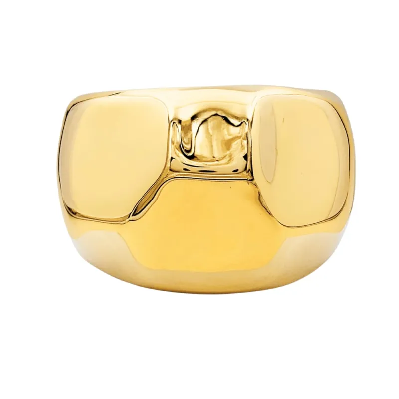 Bracelet "Manchette à Facettes", Tiffany & Co x Elsa Peretti or jaune. made by 58 Facettes