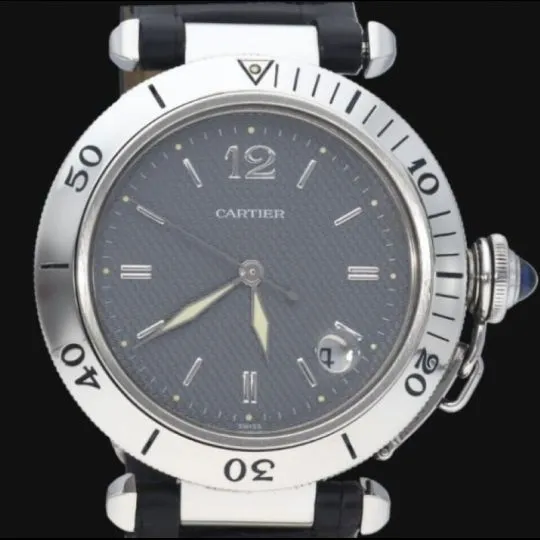 Cartier Pasha - Montre en acier sold by 58 Facettes