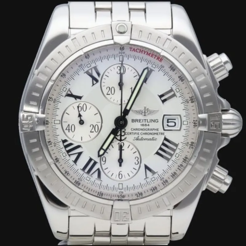 Breitling Montre Chronomat Evolution Chronograph made by 58 Facettes