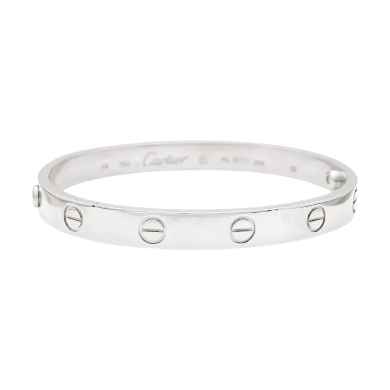 Bracelet Cartier, "Love" or blanc. made by 58 Facettes