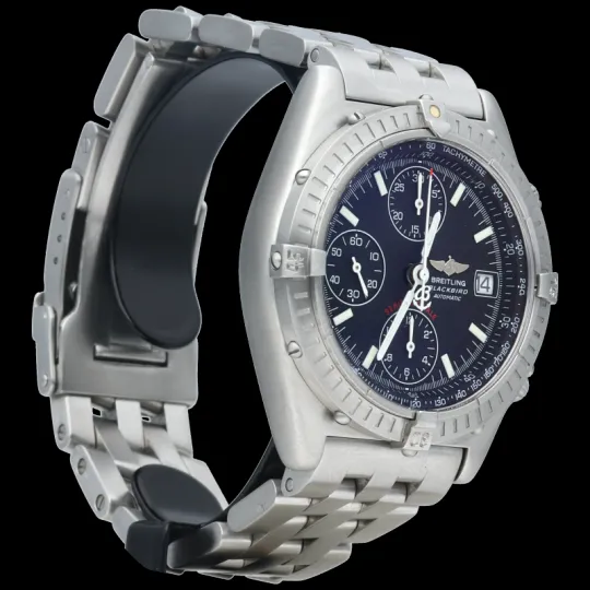 Breitling Chronomat Blackbird - Montre chronographe en acier sold by 58 Facettes product image thumbnail 5