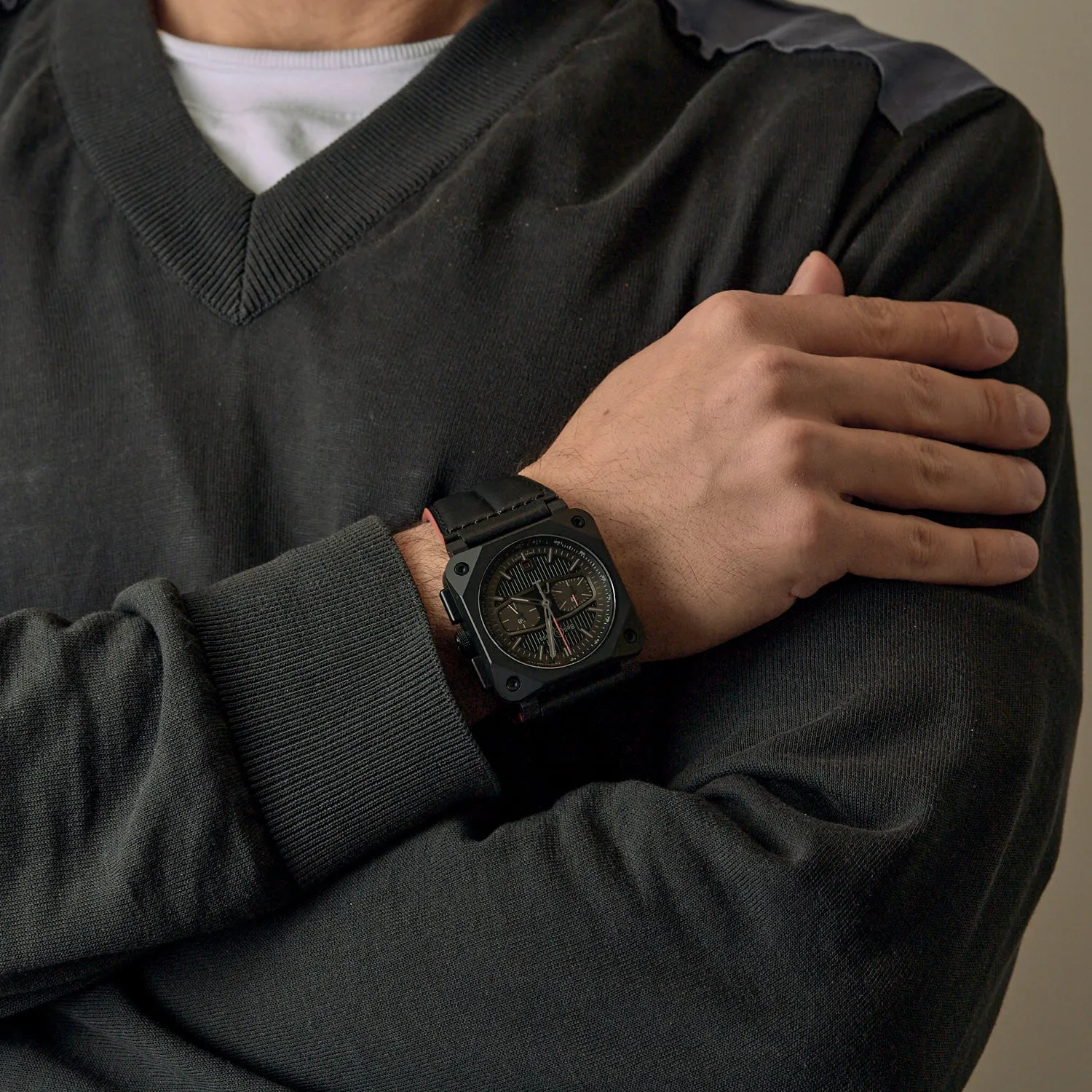 Bell & Ross BR-03 Chrono Blacktrack sold by 58 Facettes product image thumbnail 2